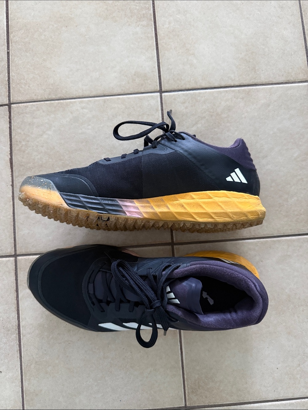 adidas Black turf shoes